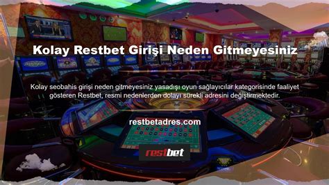 Restbet Girişi Casino Oyunu