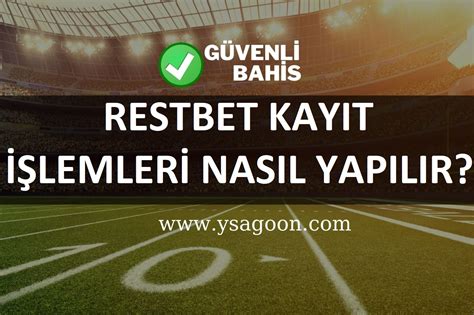 Restbet Girişi Nasıl Bahis Yapılır